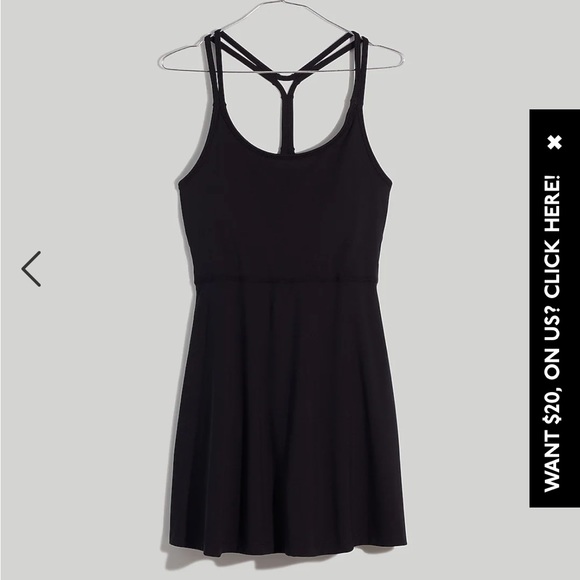 Madewell Flex Cutout Fitness Dress - Picture 3 of 4